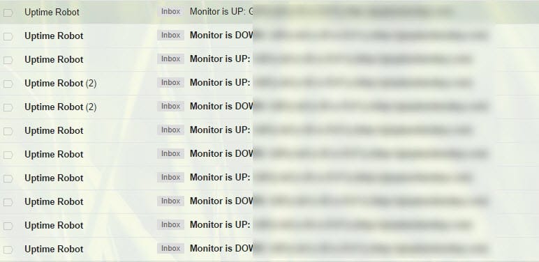uptimerobots-email