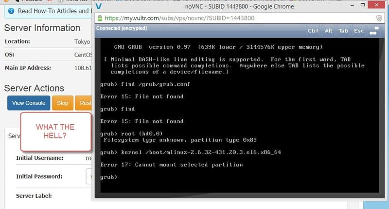 Vultr VPS – Lần đầu cũng như lần cuối