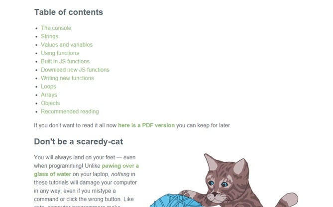 javascript-for-cat