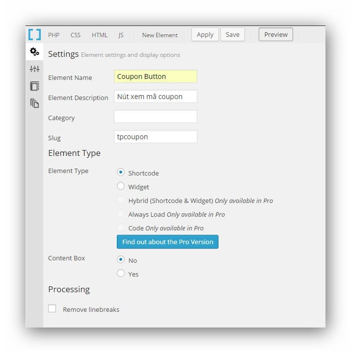 myshortcode-tpcoupon-settings