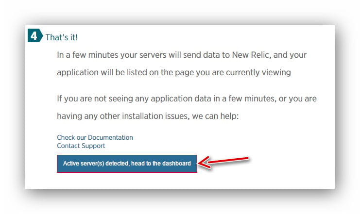 newrelic-finishsetup