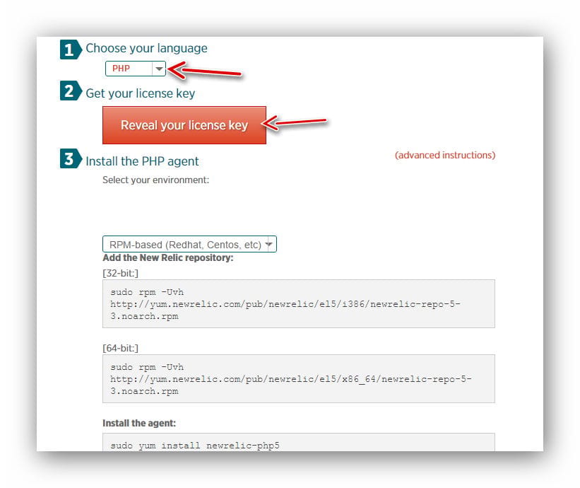 newrelic-setupapplication