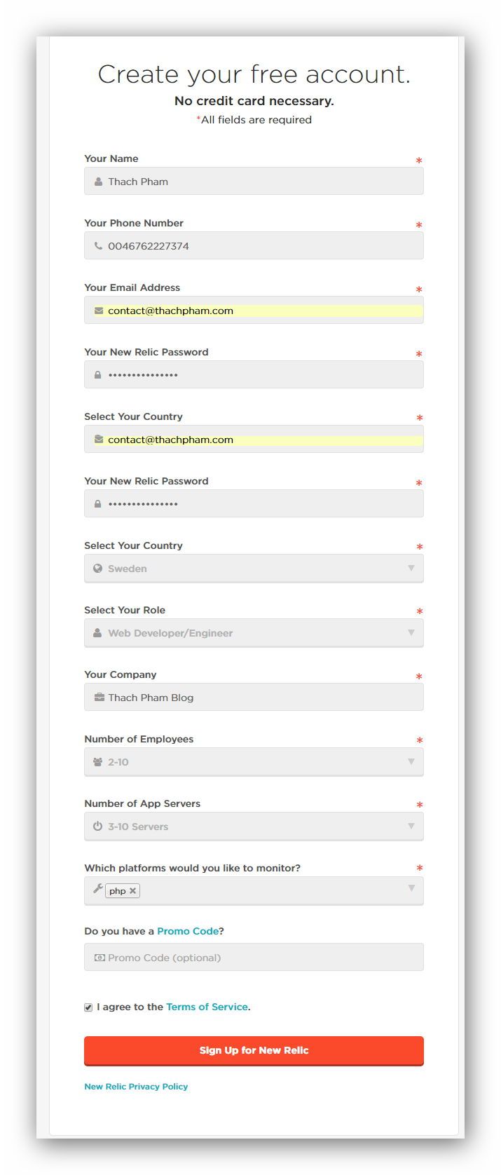 newrelic-signup