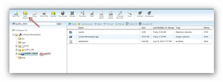 cpanel-taofolder