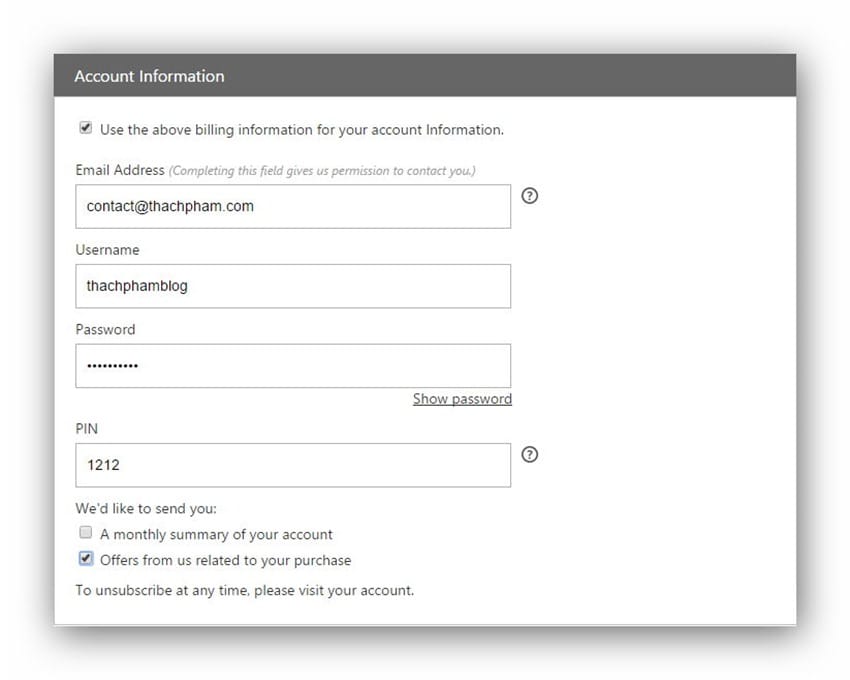 godaddy-account-infomation