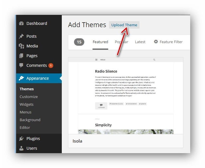 upload-theme