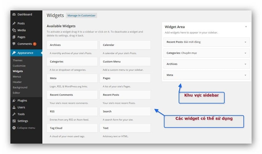 widget-wordpress