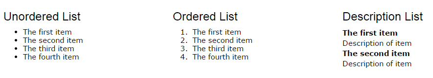 html-list-type