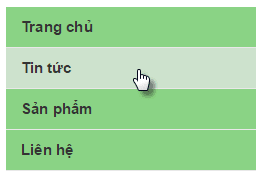 [Học CSS] Kỹ thuật tạo menu dọc cơ bản