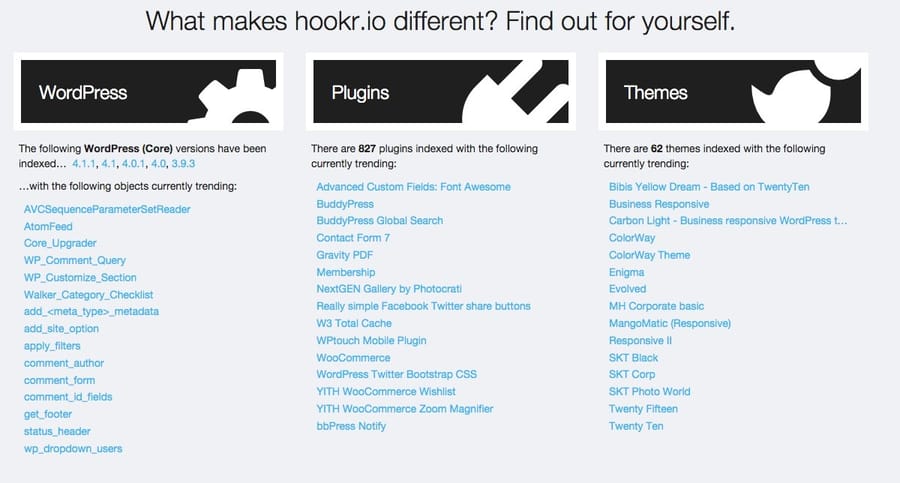 Trang chủ Hookr.io