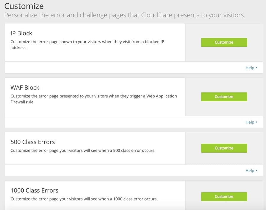 CloudFlarePro-Customize