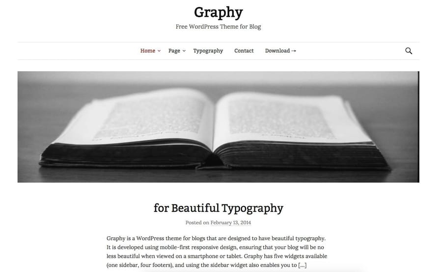 Graphy-Theme
