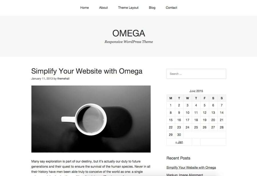 Omega-Theme