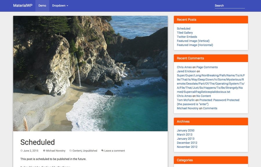 materialwp-demo