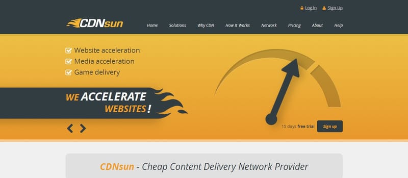 CDNSun – CDN giá rẻ, hỗ trợ PoP tại Việt Nam