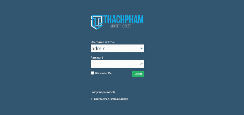 Cách tùy biến trang đăng nhập của WordPress